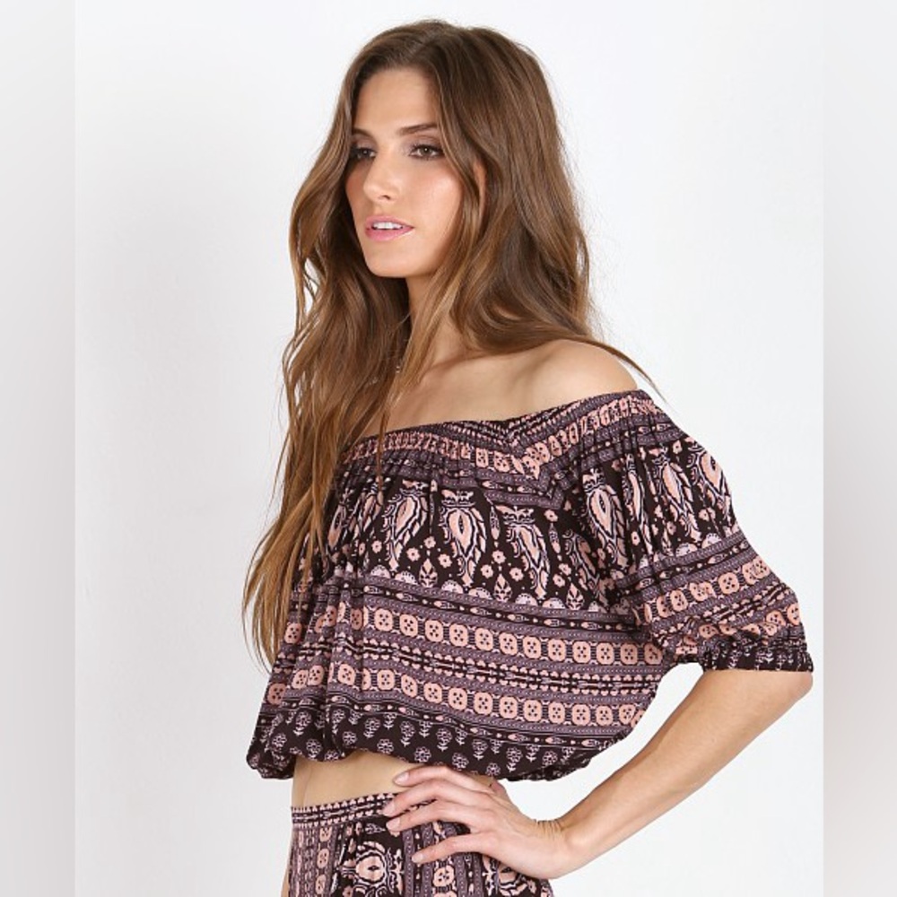SPELL Gypsiana Off the Shoulder Top - S
